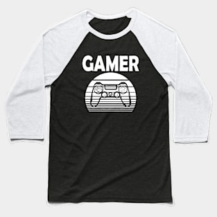 Gamer w Baseball T-Shirt